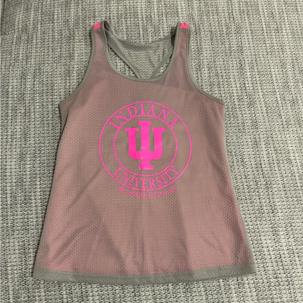 IU neon pink reversible jersey